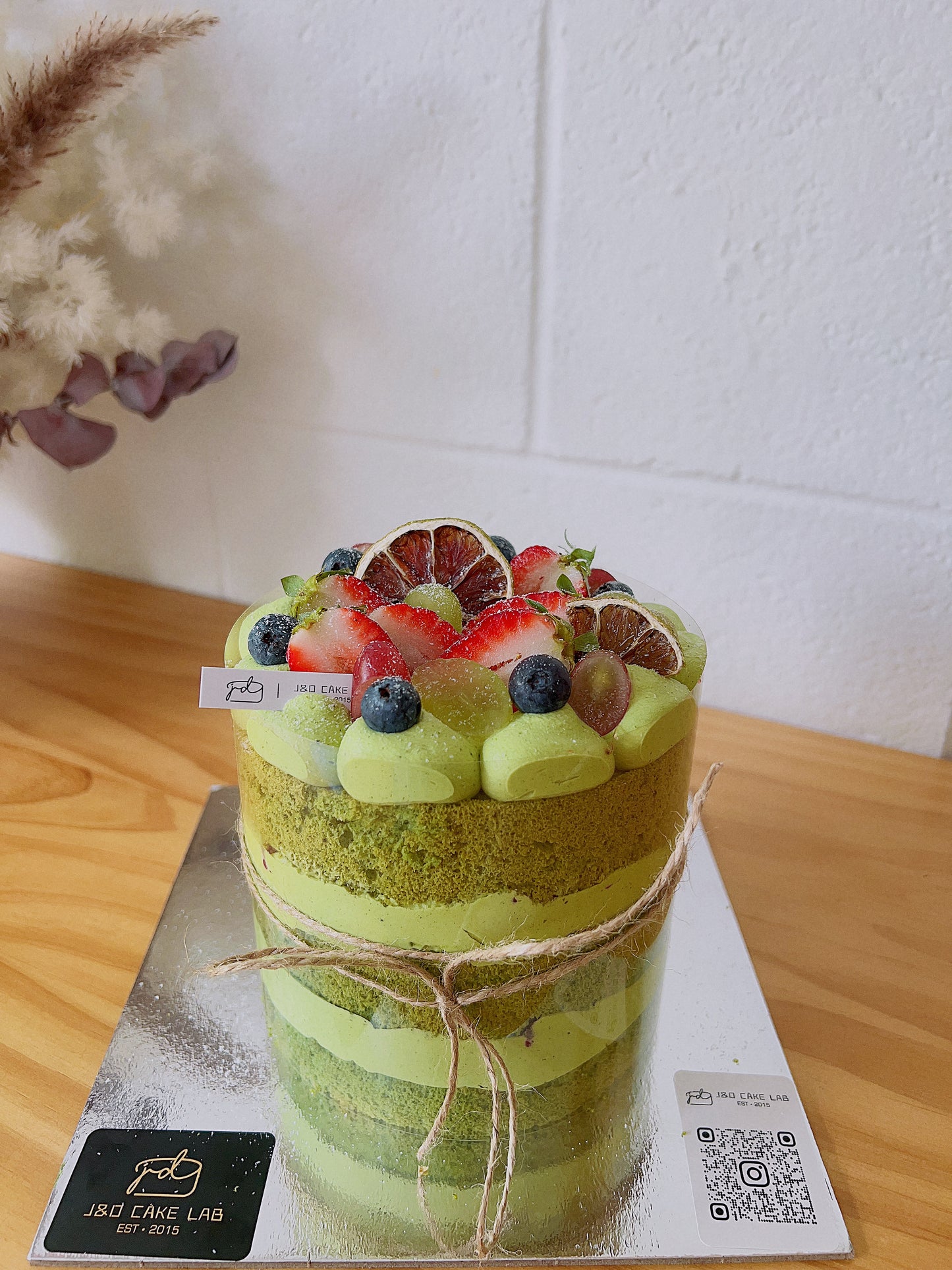 Strawberry Naked Cake