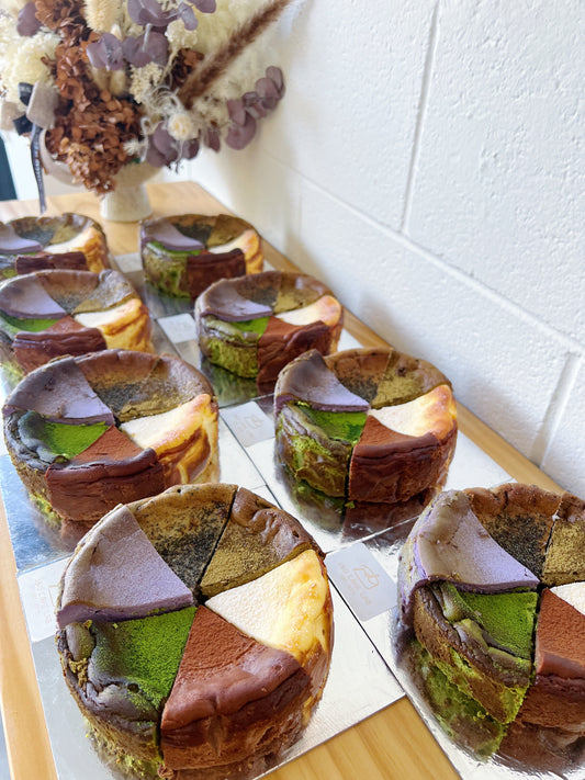 Basque Burnt Cheesecake Sliced Set