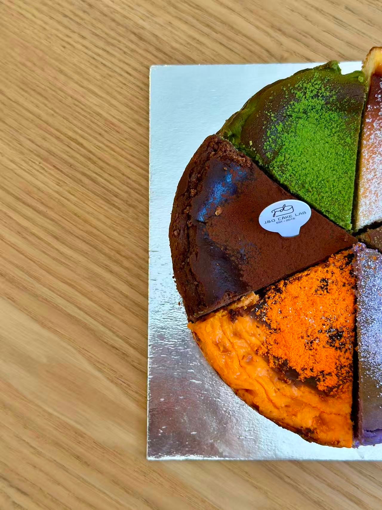 Basque Burnt Cheesecake Sliced Set