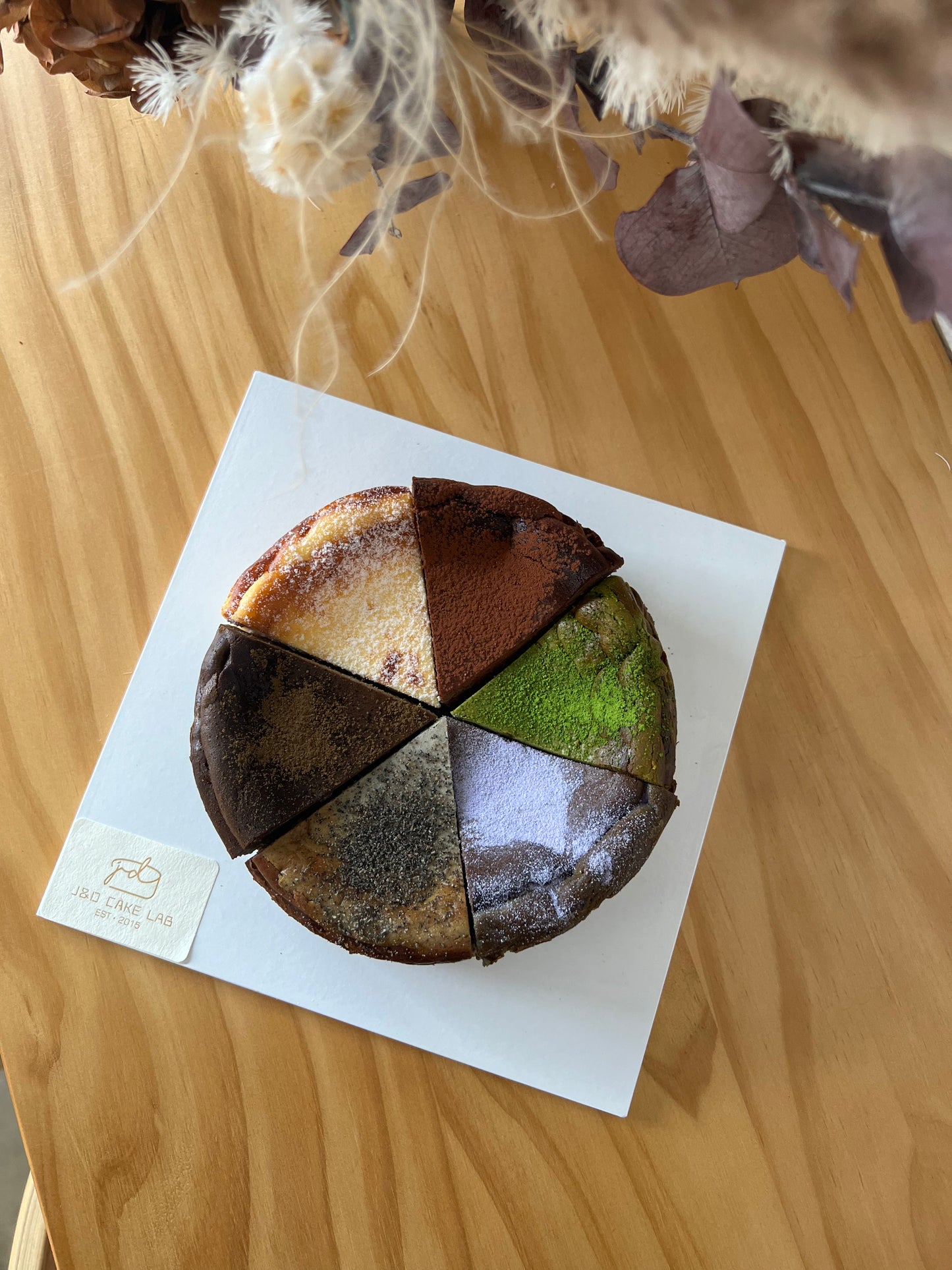Basque Burnt Cheesecake Sliced Set