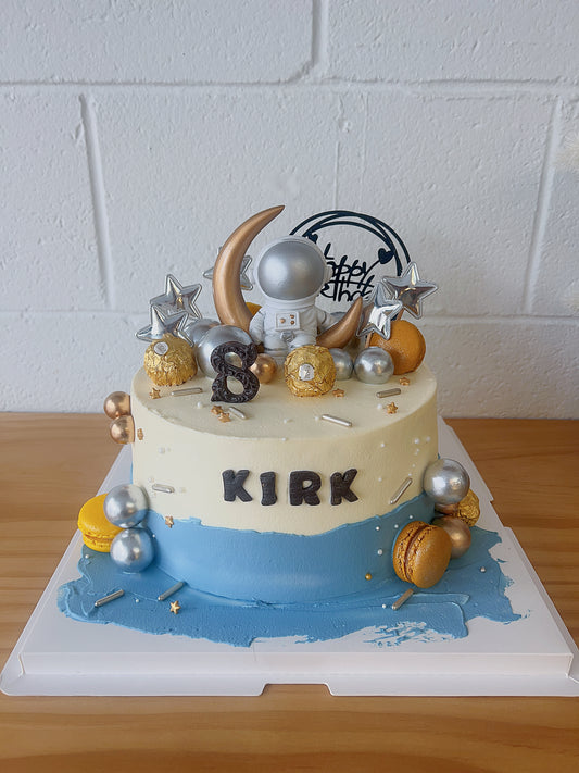 Astronaut Birthday Cake