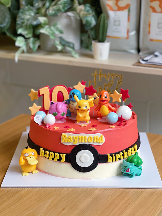 Pokémon Theme Cake