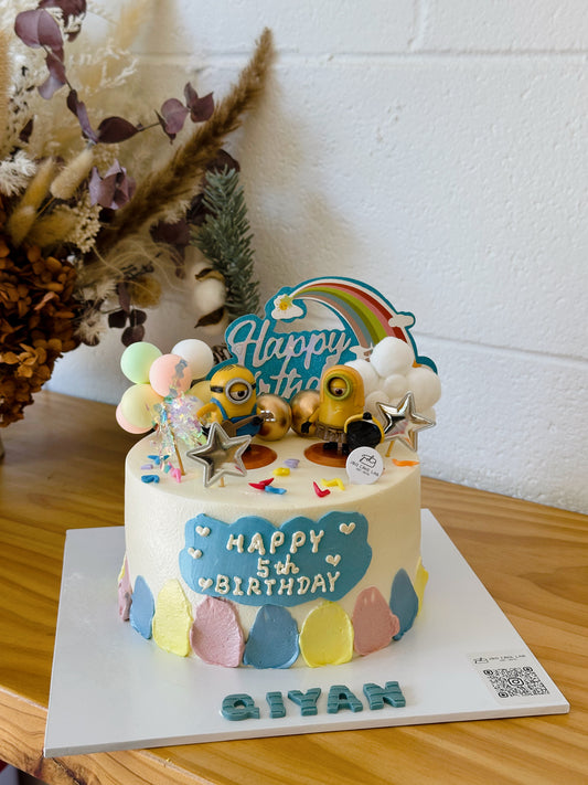 Minions Birthday Cake