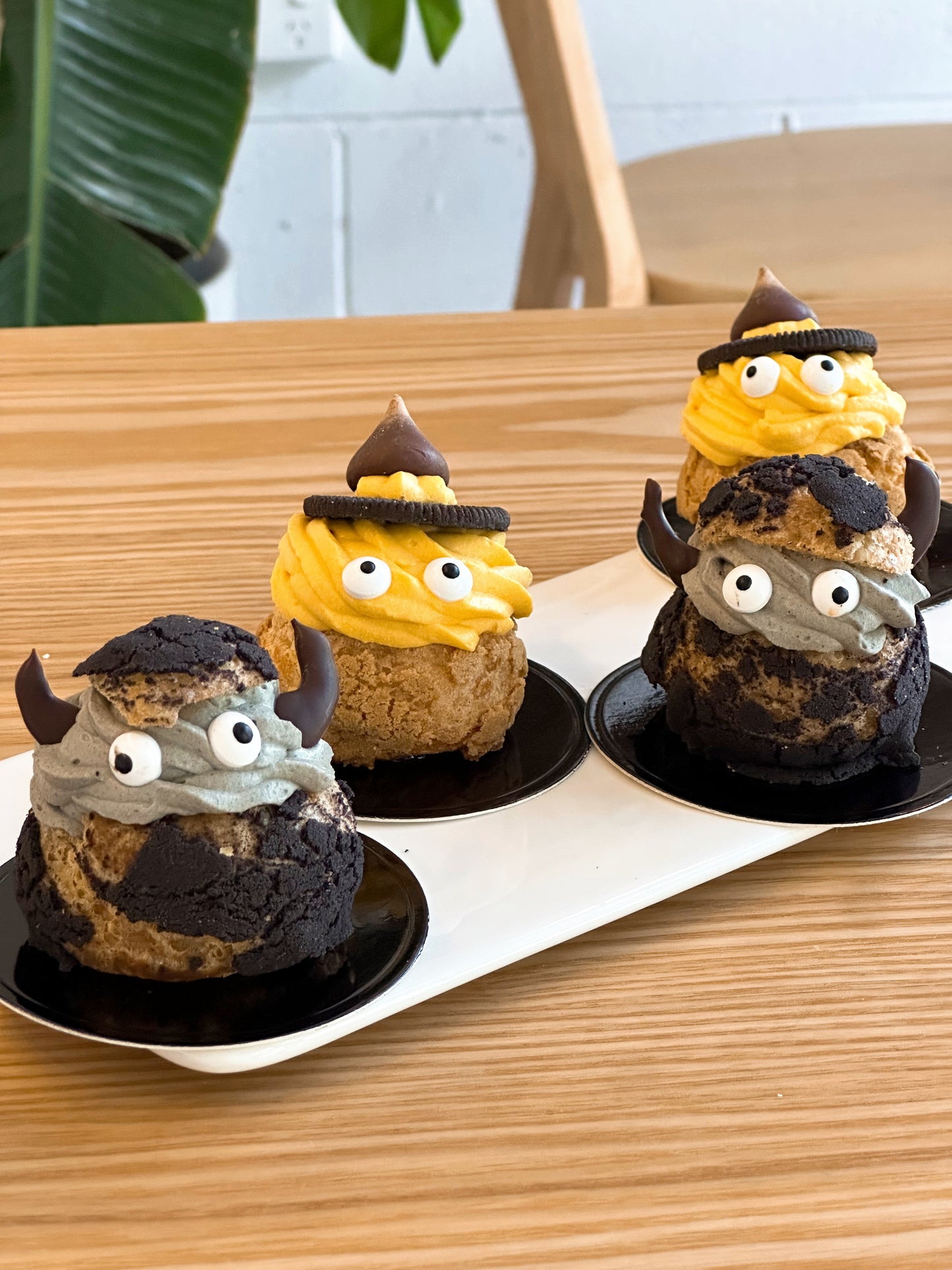 Halloween Special Cream Puff Set of 4