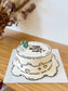 Comic Theme Cream Cake