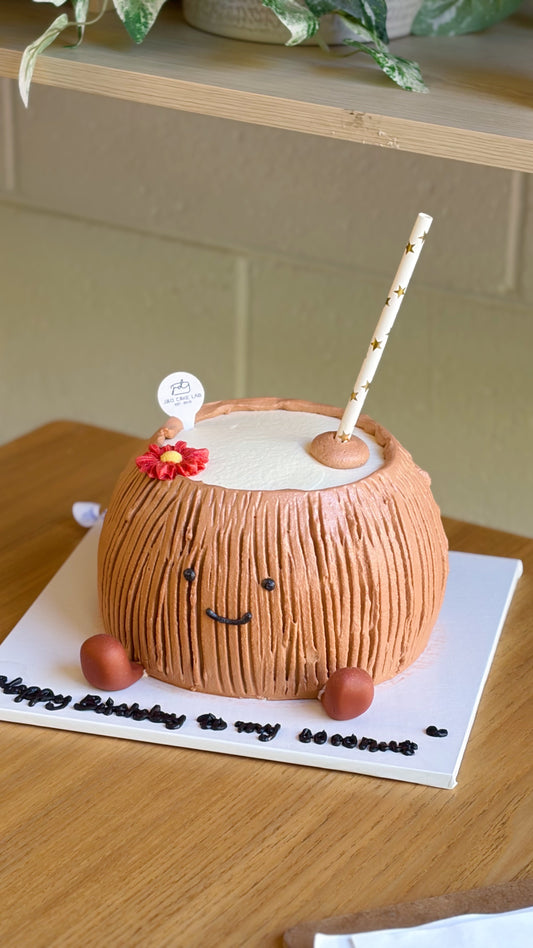 Coconut Jellycat Cake