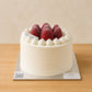 Japanese Style Strawberry Cream Cake with whole strawberries and fresh cream in Adelaide