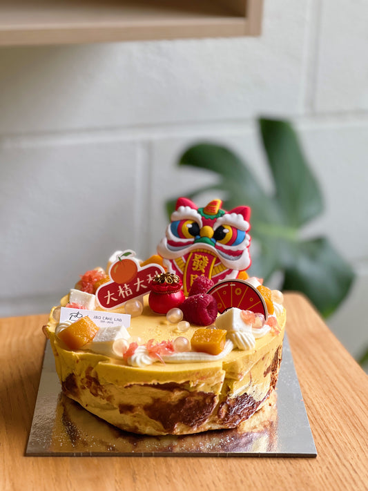 Solid Mango Pomelo Basque Burnt Cheesecake (Limited)