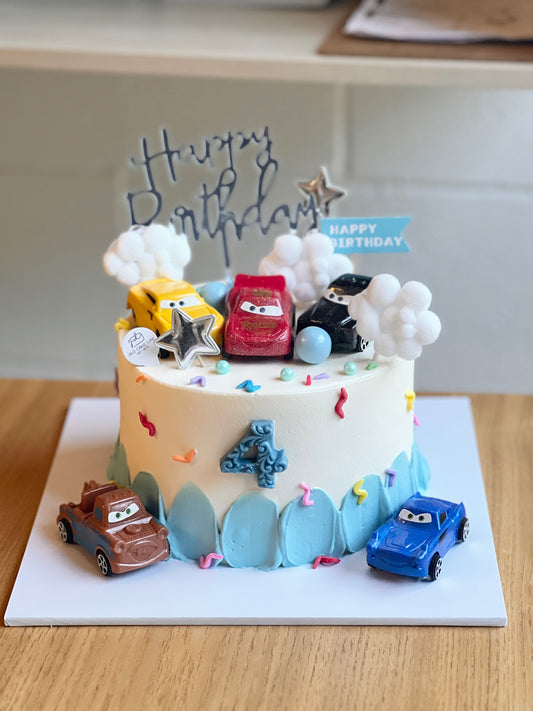 Lightning McQueen Birthday Cake