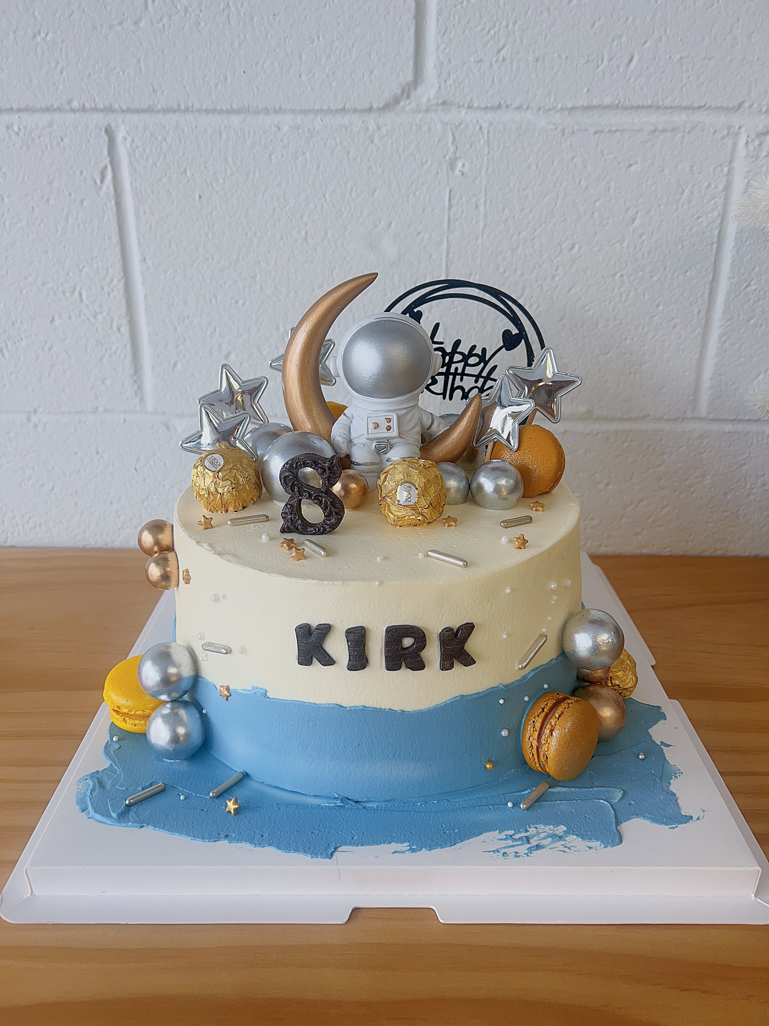 Astronaut Birthday Cake
