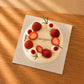 Berry Party Cream Cake top view